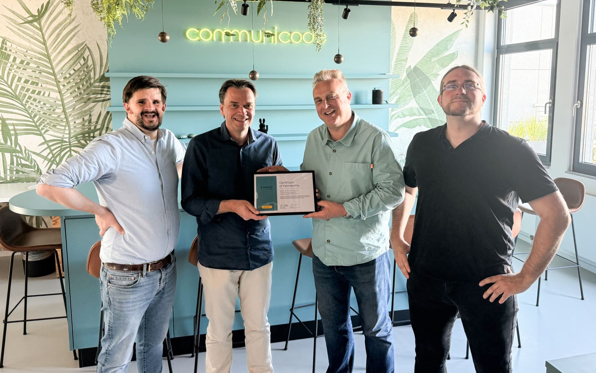 Gerd Laski, Robin Demeter - ATAMYA, Philipp Reichardt, Michael Ochtrop - communicode