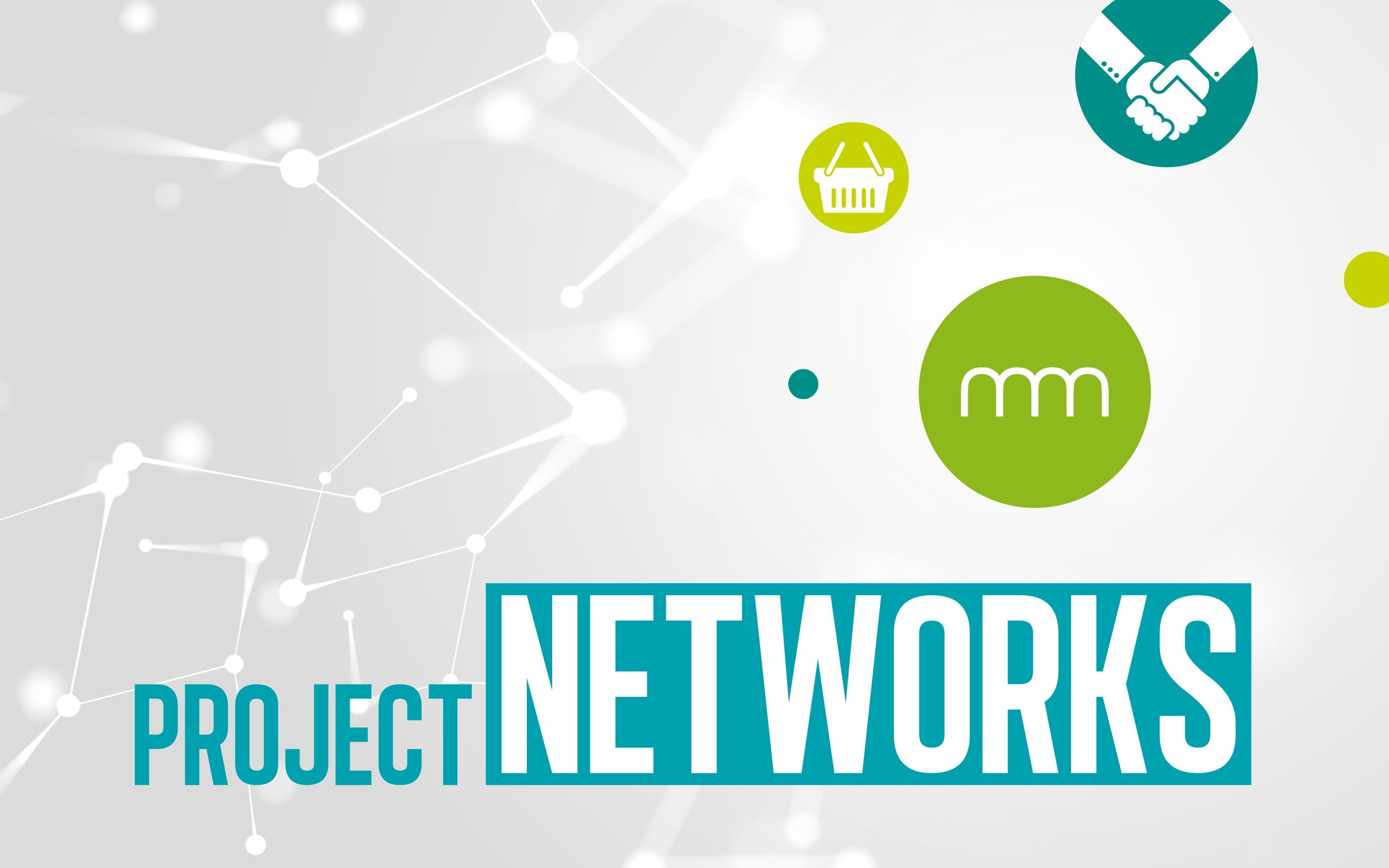 Grafik mit communicode Symbolen zur Projekt Networks