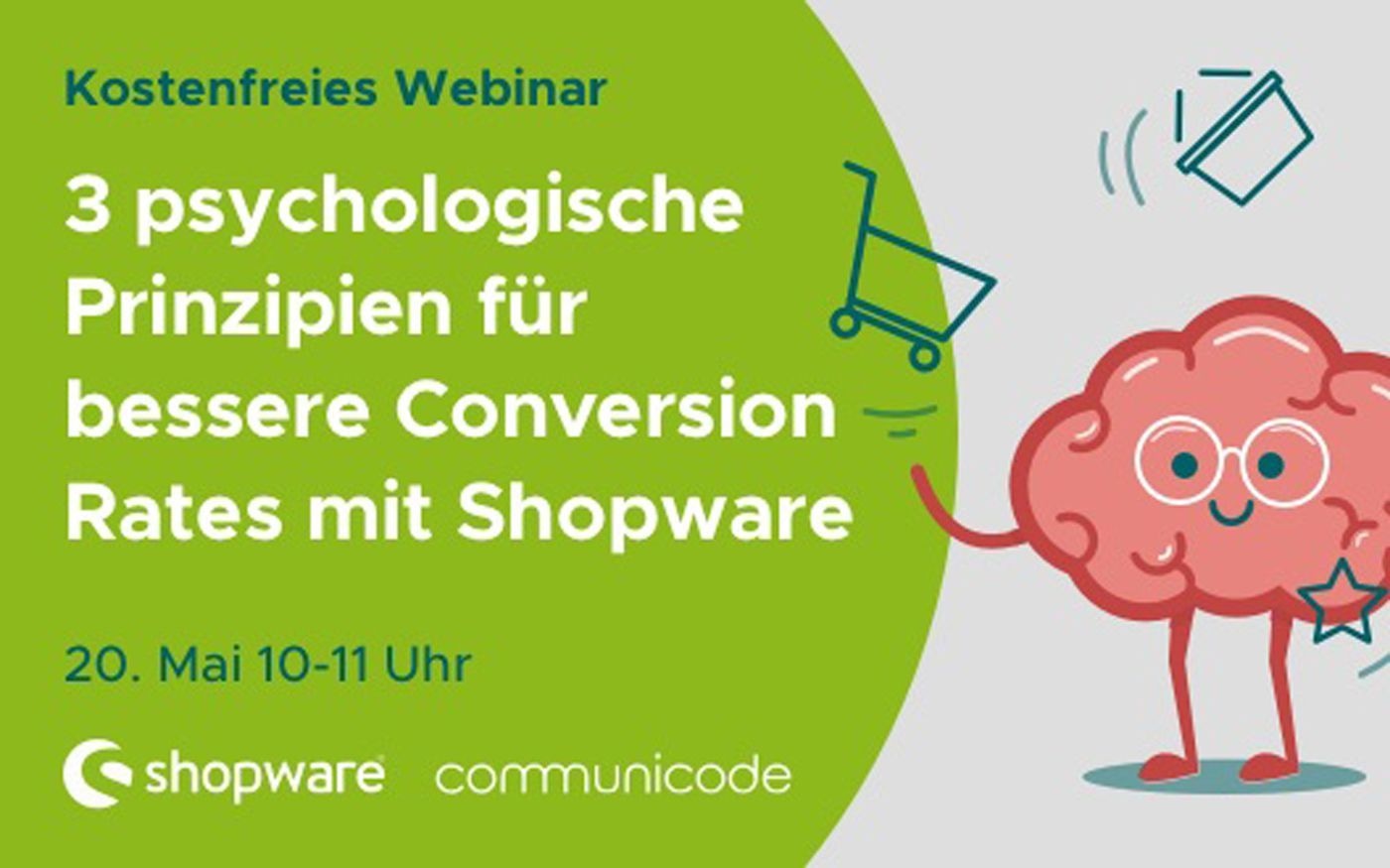Grafik Webinar bessere Conversion Rates mit Shopware