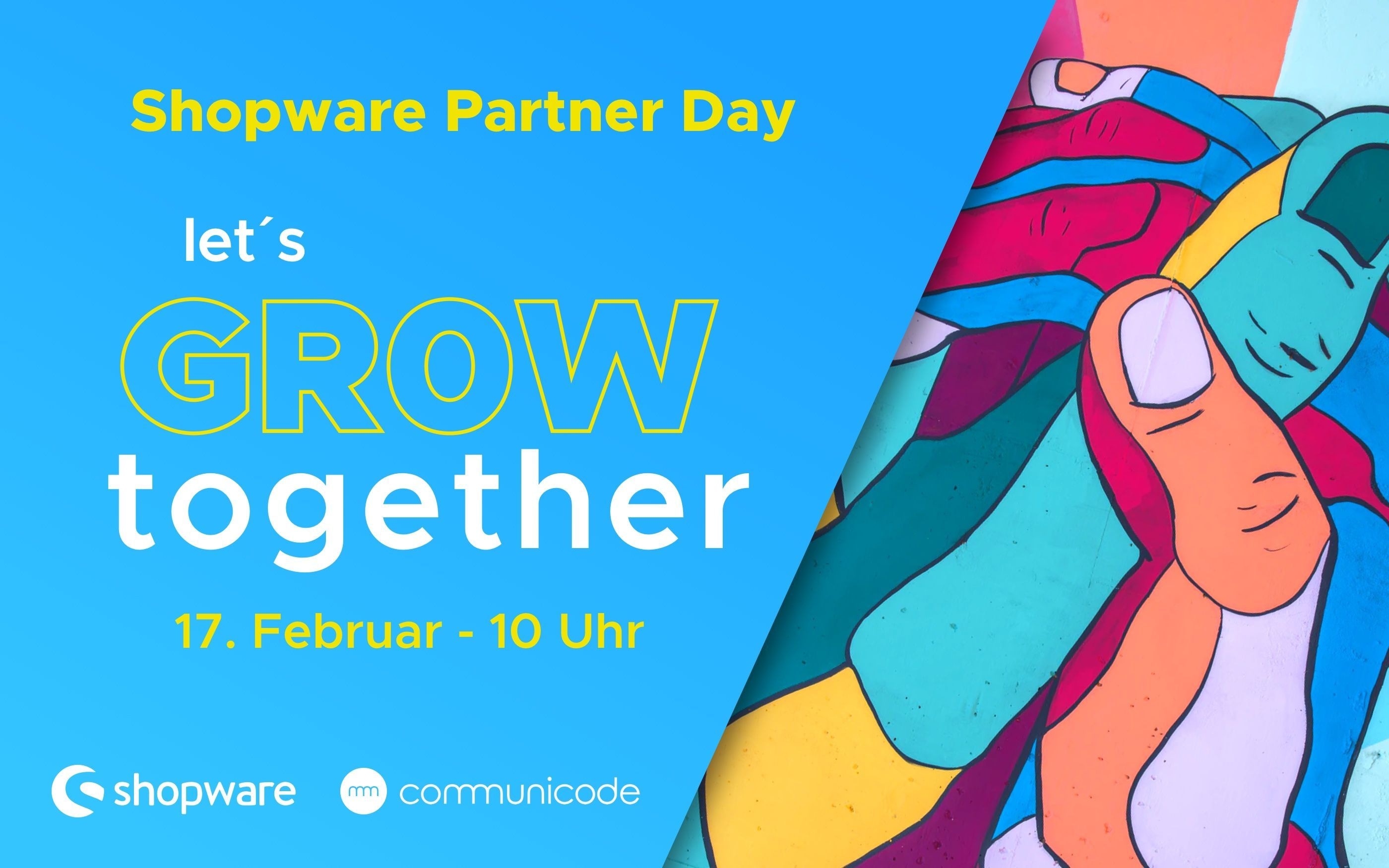 Grafik zum Shopware Partner Day 2022