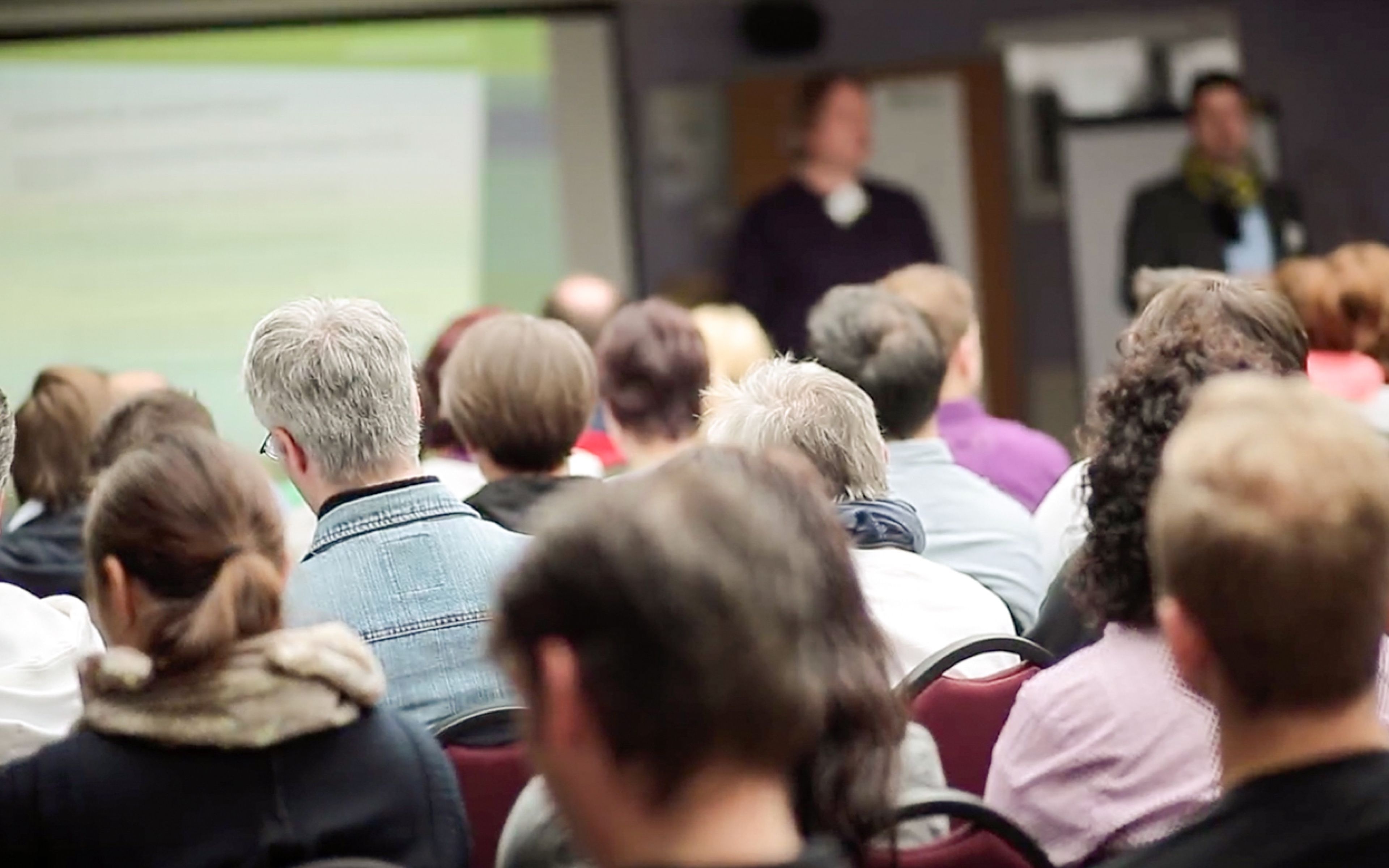 Foto communicode Mitarbeiter bei der communiversity Keynote