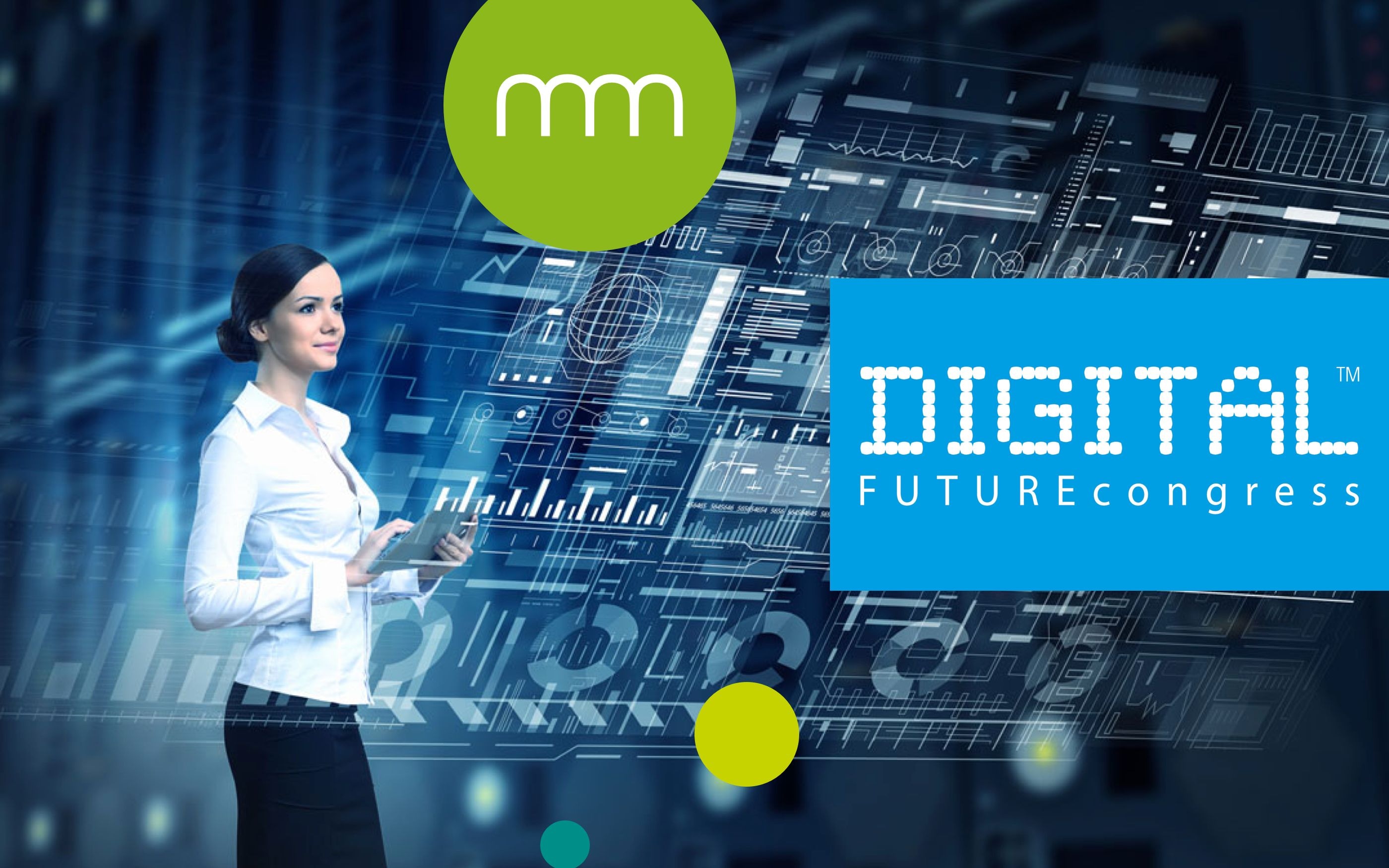 Grafik mit communicode Logo und Digital FutureCongess Logo