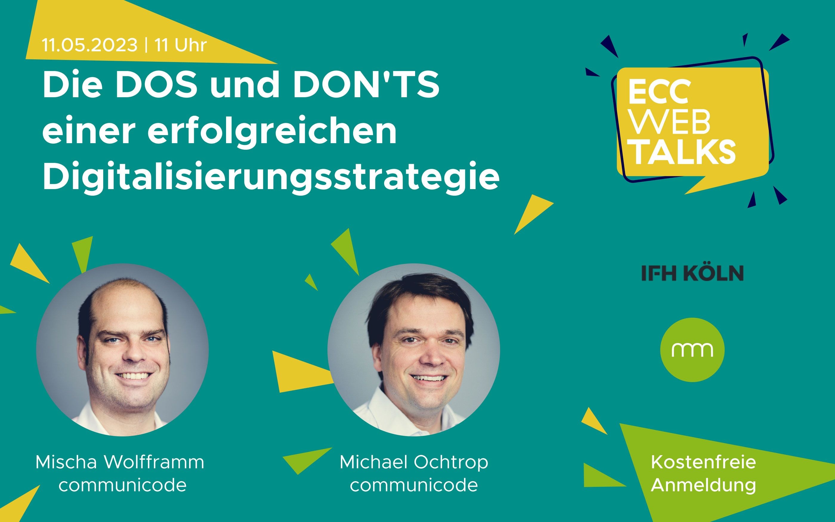 Expertenvortrag von communicode ECC WEB TALK