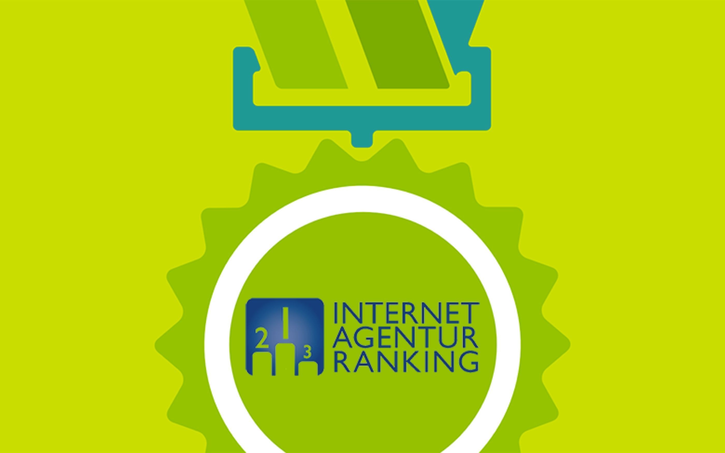 Grafik Medaille Internetagenturranking