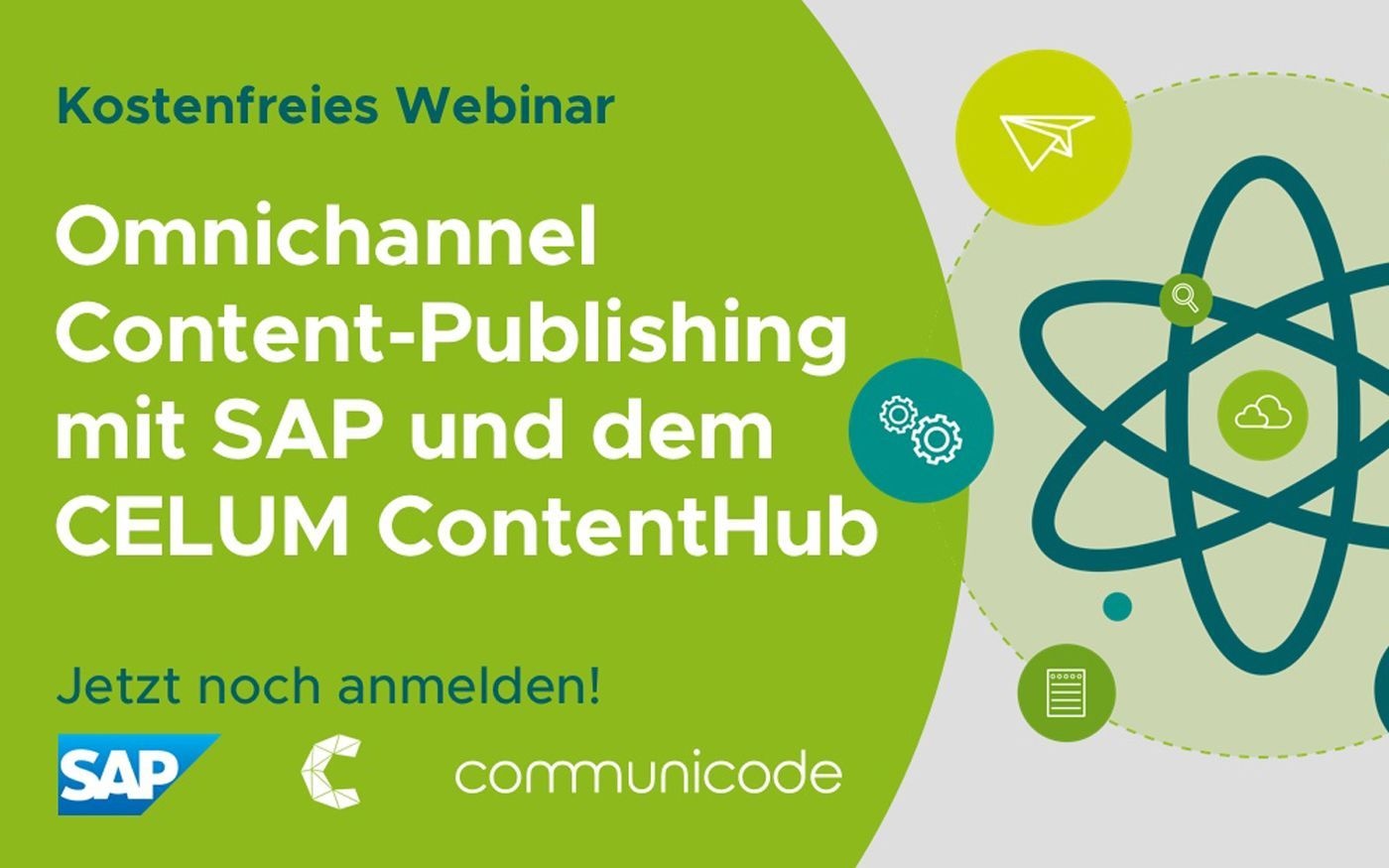 Grafik zum Webinar Omnichannel Content Publishing