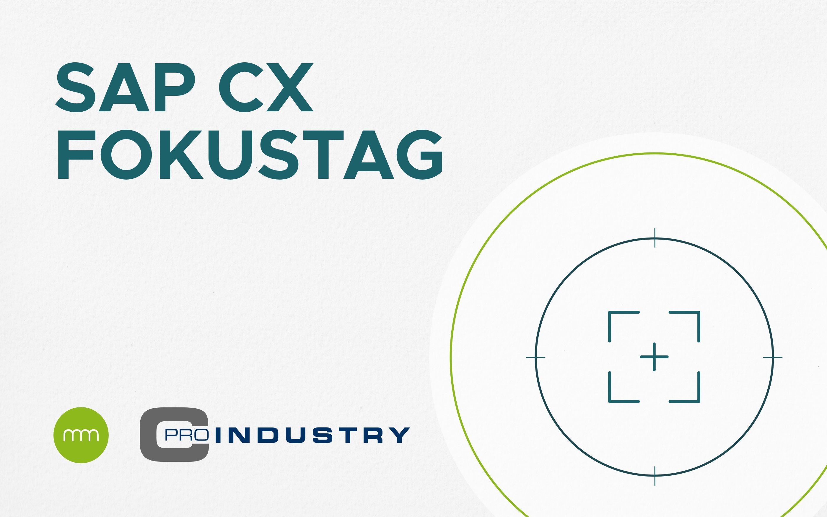 Grafik zum SAP CX Fokustag 2021