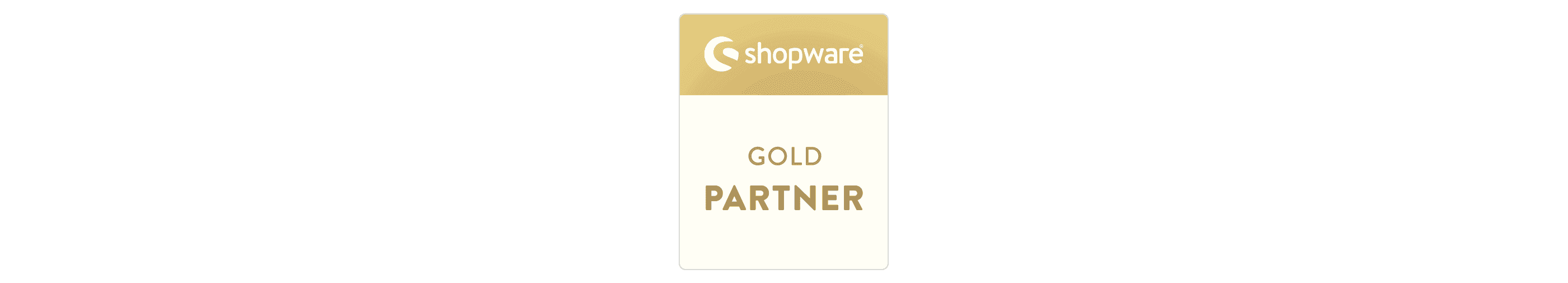 Shopware Gold Partner