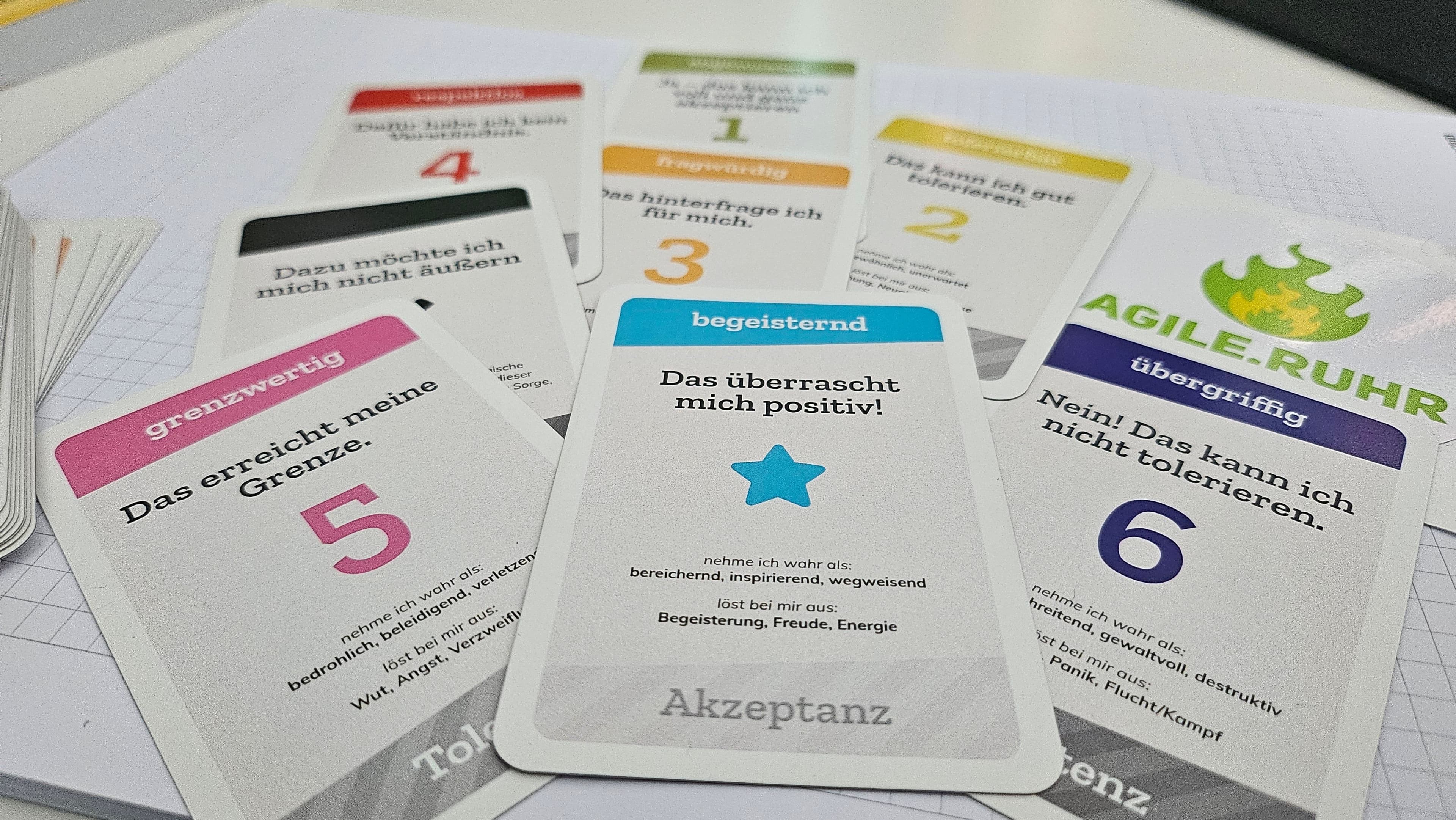 Poker cards for tolerance poker